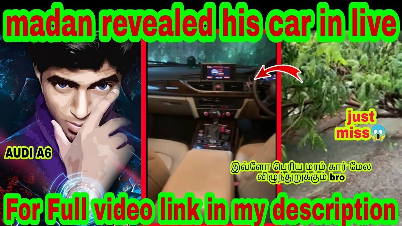 MADAN CAR REVEALEDAUDI A6MADANMADAN LIVEMADAN YouTube