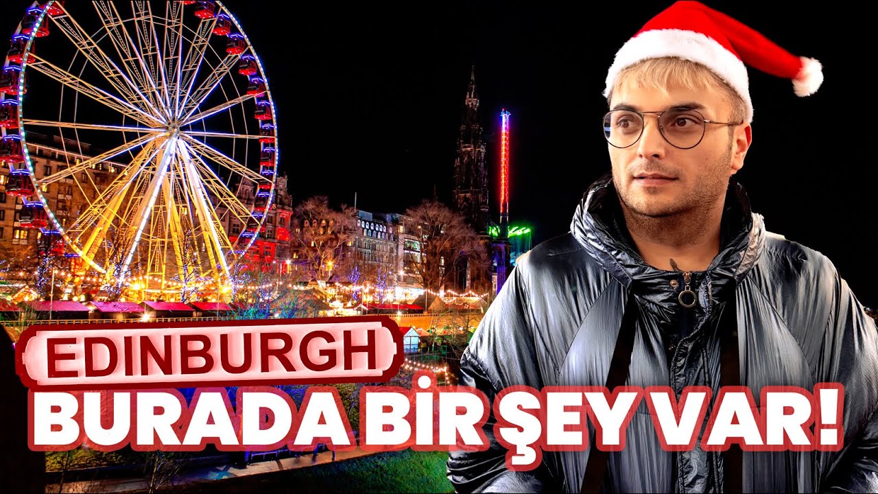Edinburgh Christmas Market 🎄 #iskoçya #edinburgh