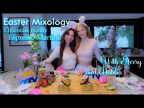 Chocolate Bunny Espresso Martini | Easter Cocktail Recipe