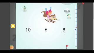 MULTIPLY by 2 Ski Racer Game - Learning by Playing Games screenshot 3