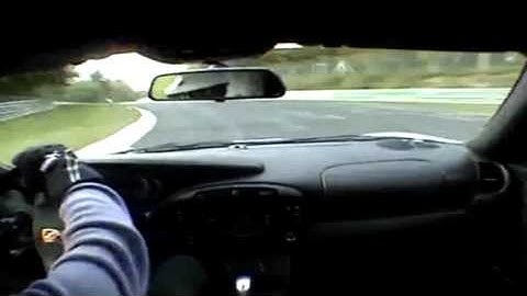 Caterham Vs Porsche GT2 - Nurburgring 