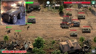 Heroes of War: WW2 Idle RPG Gameplay (Android) screenshot 4