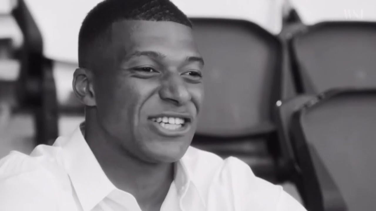 “Last Season I took so many yellow cards” Mbappe interview moment