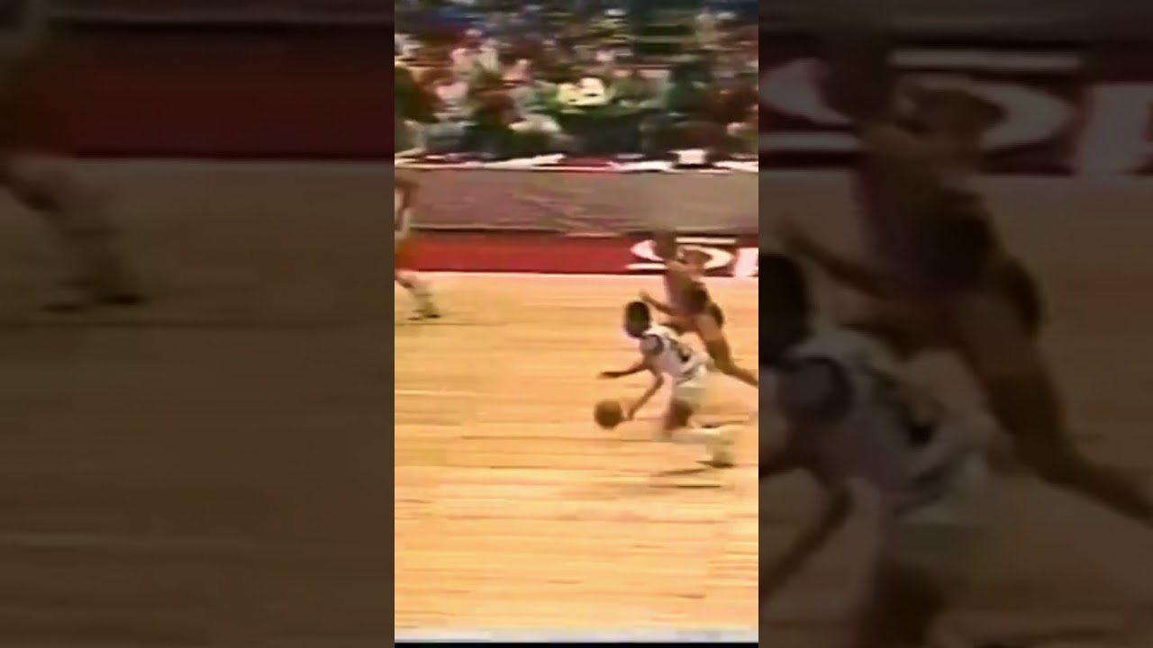 Steve Mix steal leads to Dr.J dunk 