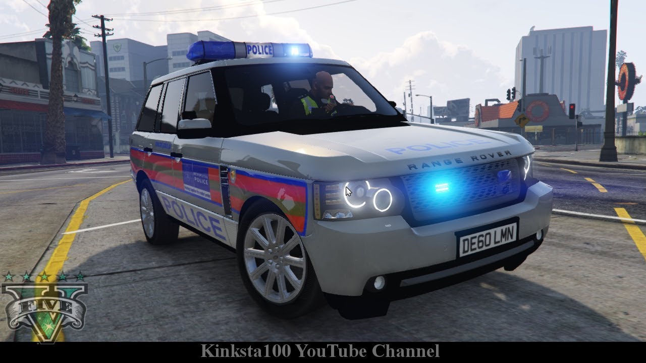 Gta 5 Met Police 2012 Range Rover ELS Maxim Light Bar [REL] - YouTube