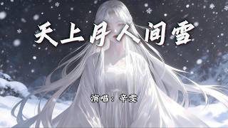 辛雯 - 天上月人间雪『你是天上月流光皎洁，我是飘落的白雪。』【动态歌词MV】
