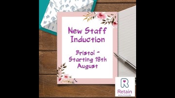 New Staff Induction