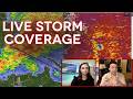 LIVE RADAR: Tornado and Hail Outbreak Ongoing! | HailTrace
