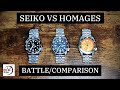 Seiko SKX vs Homages Battle / Comparison 🥊 Honest Watch Review #HWR