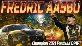 FREDRIC AASBO Winner 2021 Formula Drift Championship | Every Run on Chaser Position