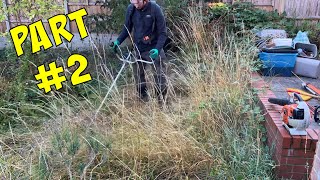 NOBODY Would Mow This NIGHTMARE Of A Yard For A Lady Who Just Had A Double Hip Replacement | PART 2