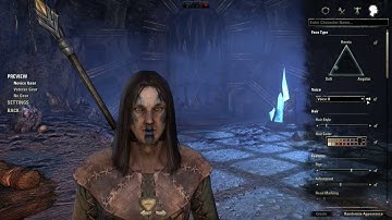 The Elder Scrolls Online Beta Walkthrough Part 1 character building and the start.