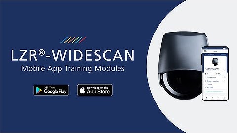 LZR-WIDESCAN APP Training Module: Installation (IOS)