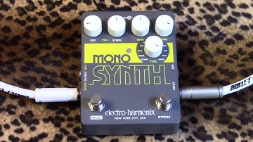 Electro-Harmonix MONO SYNTH : Guitar Synthesizer of Coney Island Arcade Love