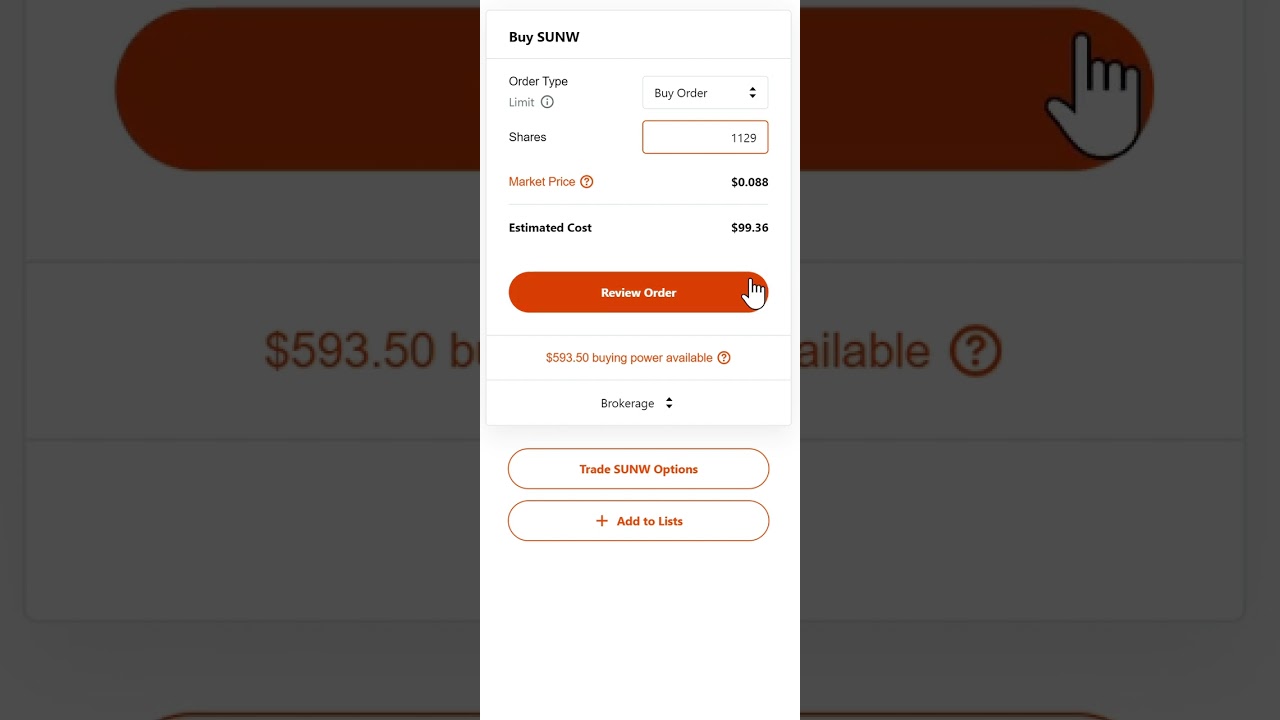 Sunworks stock purchase on February 6, 2024