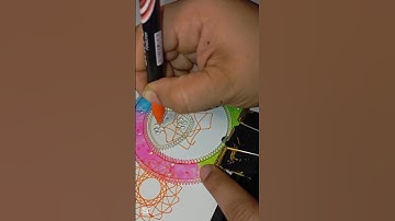 best Spirograph patterns #spirograph #shorts