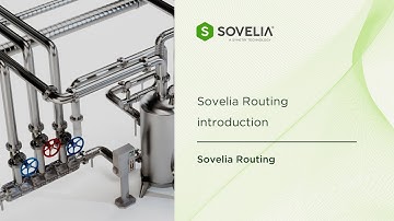 Sovelia Routing introduction - simplified pipe, hose and cable design in Inventor