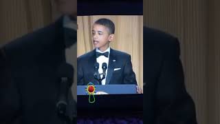 Baby face former President Obama has a little Trump roast!