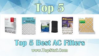 Top 5 Best AC Filters - Carefully researched list