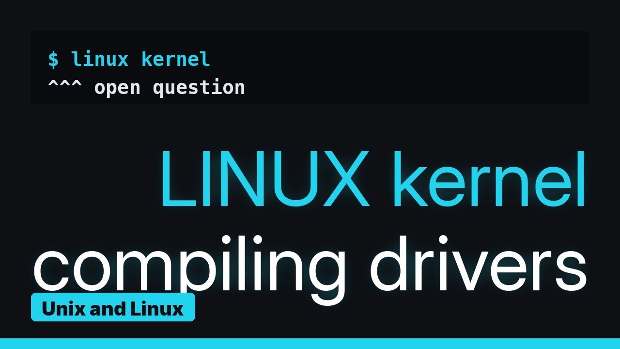 How to enable sound support in linux kernel without recompile? - YouTube