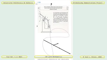 665 – EVANS FOUR-BAR APPROXIMATE STRAIGHT-LINE MECHANISM – CDF - Mathematica