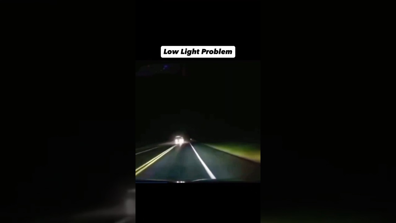 Solution for low lights 