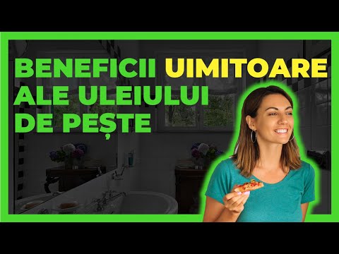 De ce să consumi ULEI DE PESTE 🐟  omega 3 beneficii - alimente bogate in omega 3