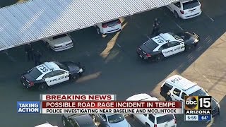 Tempe police investigate road rage incident