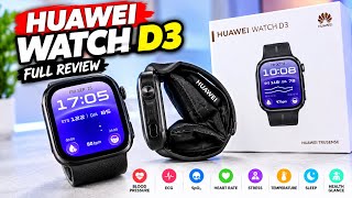 Huawei Watch D3 Review - THIS SMARTWATCH CAN CHECK YOUR BLOOD PRESSURE! #huaweiwatchd3