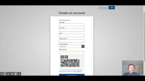 MT+ EU Login aanmaken