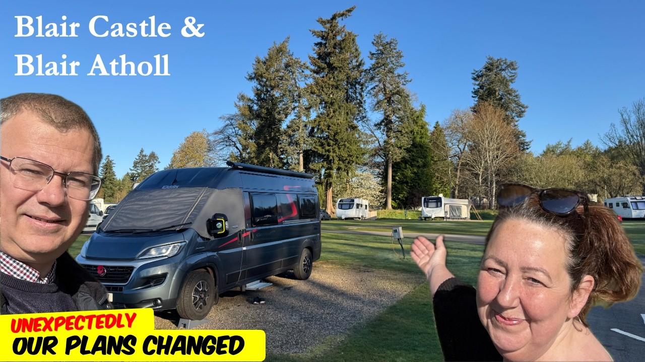 Blair Castle Caravan Park, Blair Atholl - Pitlochry Scotland