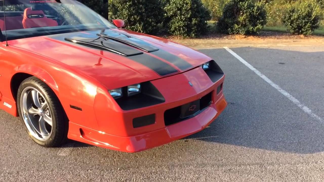 Bill wright's 1991 z28 convertible walk around YouTube