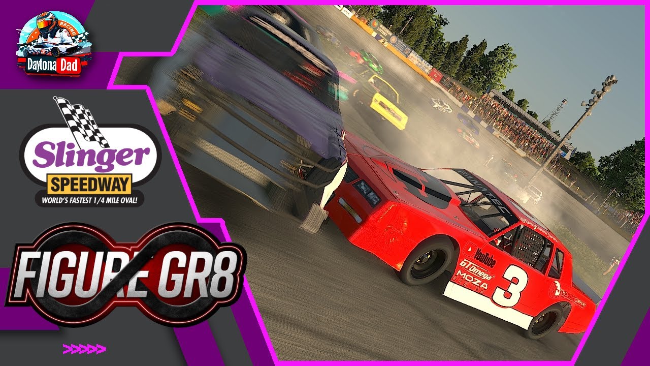 Figure 8 Racing Images iRacing Figure 8 Racing in the NEW Street Stock | Slinger Speedway ...
