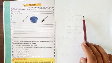 Unit 1 class 4 (Healthy Food) Exercise