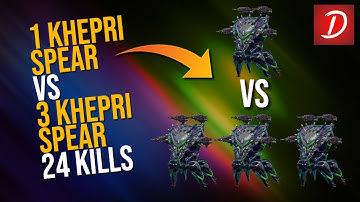 🔥 1 Khepri Spear vs 3 Khepri Spear : 24 Kills : 17.5M Damage : War Robots WR