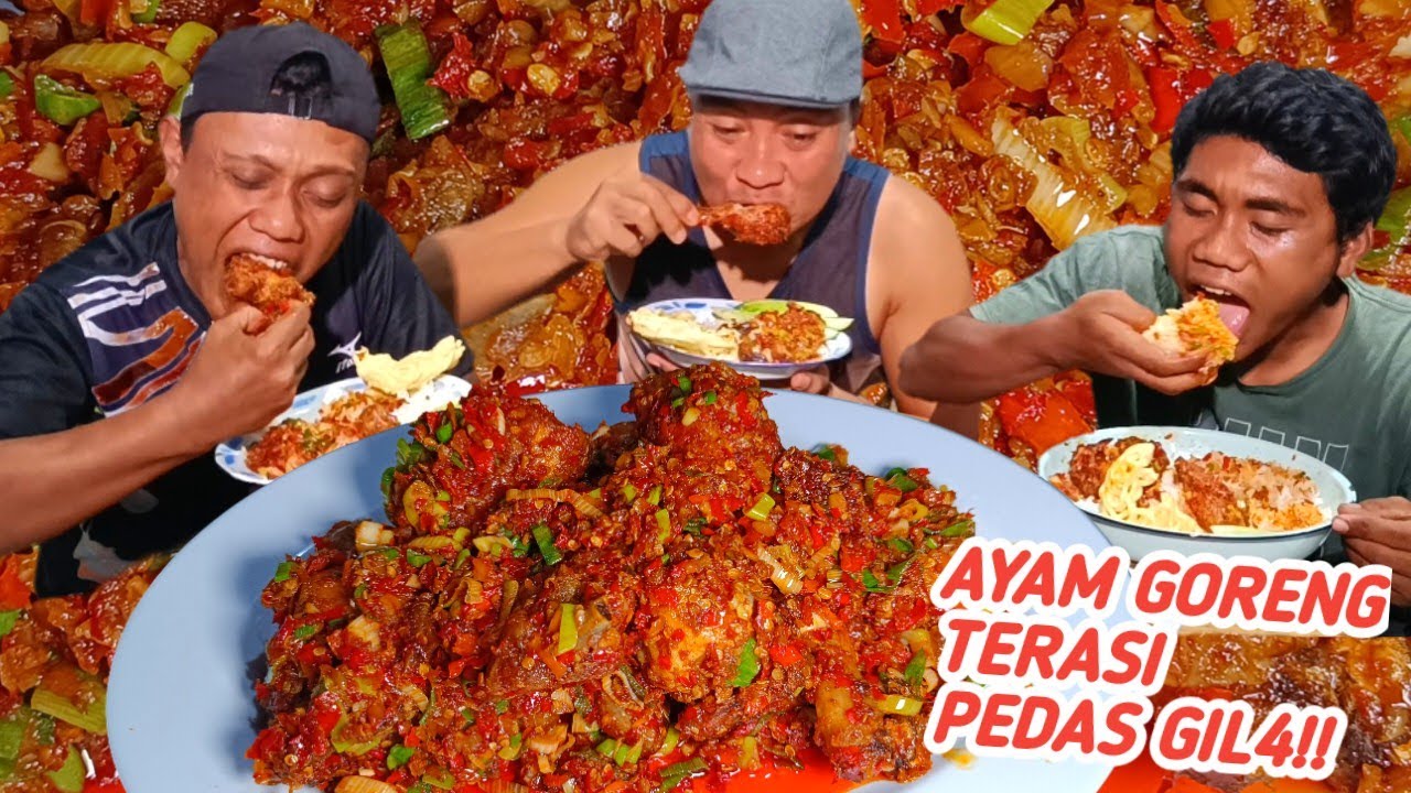 GILA! INI AYAM GORENG TERASI TERPEDAS 2025!!
