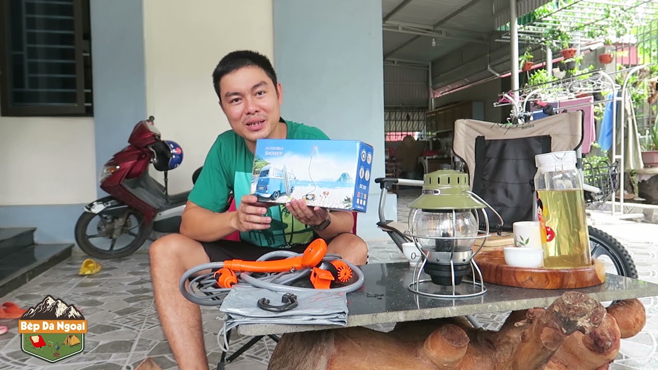 🎥 Giới Thiệu BỘ VÒI TẮM Hoa Sen PHỤC vụ CHo CẮM TRẠI DÃ NGOẠI\ Rất tiện lợi — Video review, click xem trên YouTube