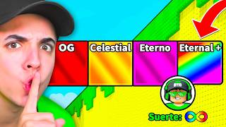 CONSEGUÍ LLEGAR a la NUEVA ZONA OCULTA de PATEA UN LUCKY BLOCK!😱