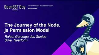 The Journey of the Node.js Permission Model - Rafael Gonzaga dos Santos Silva, Nearform