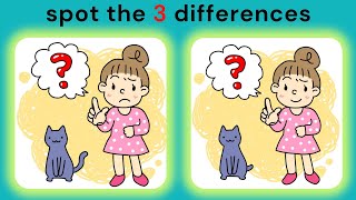 find the 3 difference |No476