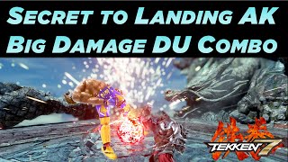 Secret Method to Landing Armour King's Big Dark Upper Combo