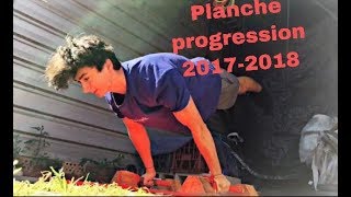 Zero to FULL-PLANCHE | PROGRESSION  | 2017-2018