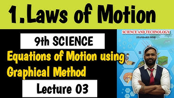 9th SCIENCE |1.Laws of Motion|LECTURE 03|Equations of Motion using Graphical Method