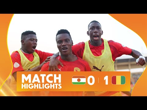 Niger 0 1 Guinea Match Highlights L TotalEnergies CHAN 2024 L Matchday 1 