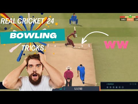How to take wickets in real cricket 24 | Real cricket 24 bowling tips ...