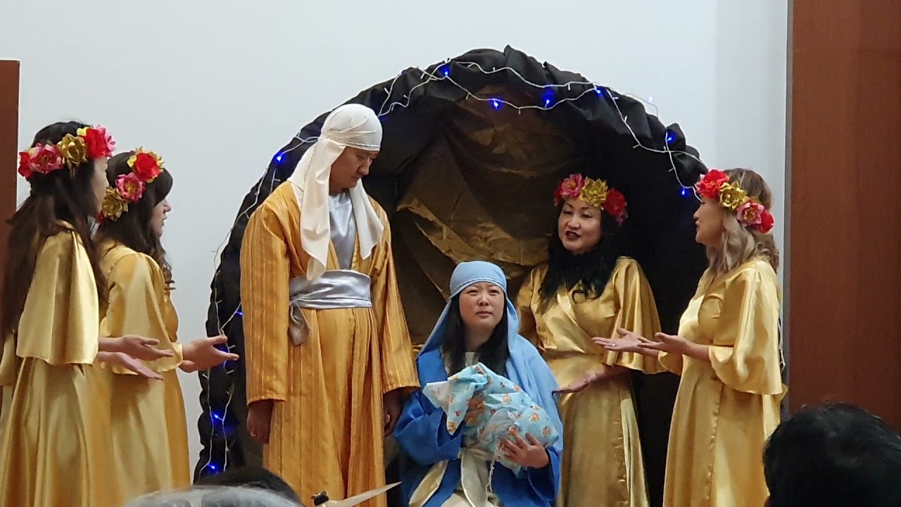 Сценка Рождество 22.12.2019, церковь Дунамис(г.Алматы)