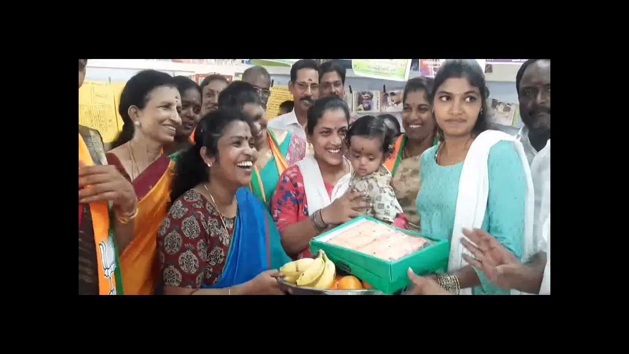 KANCHI BJP NALATHITTAM.காஞ்சி மாவட்ட பி ஜே பி சார்பில் ஊட்டச்சத்து நலத்திட்டம்