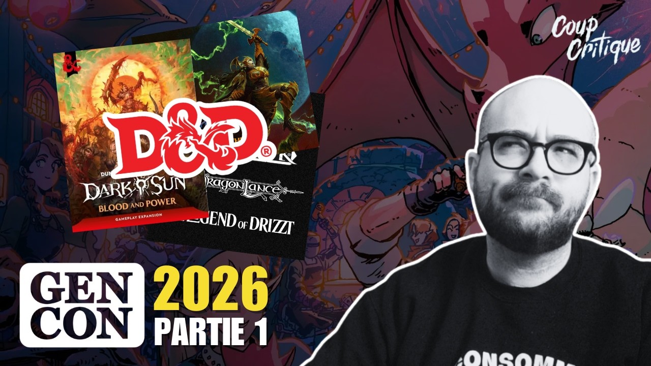 ACTUALITÉ JDR | GEN CON 2026 partie 1 - Donjons et Dragons 🐲📣🎲