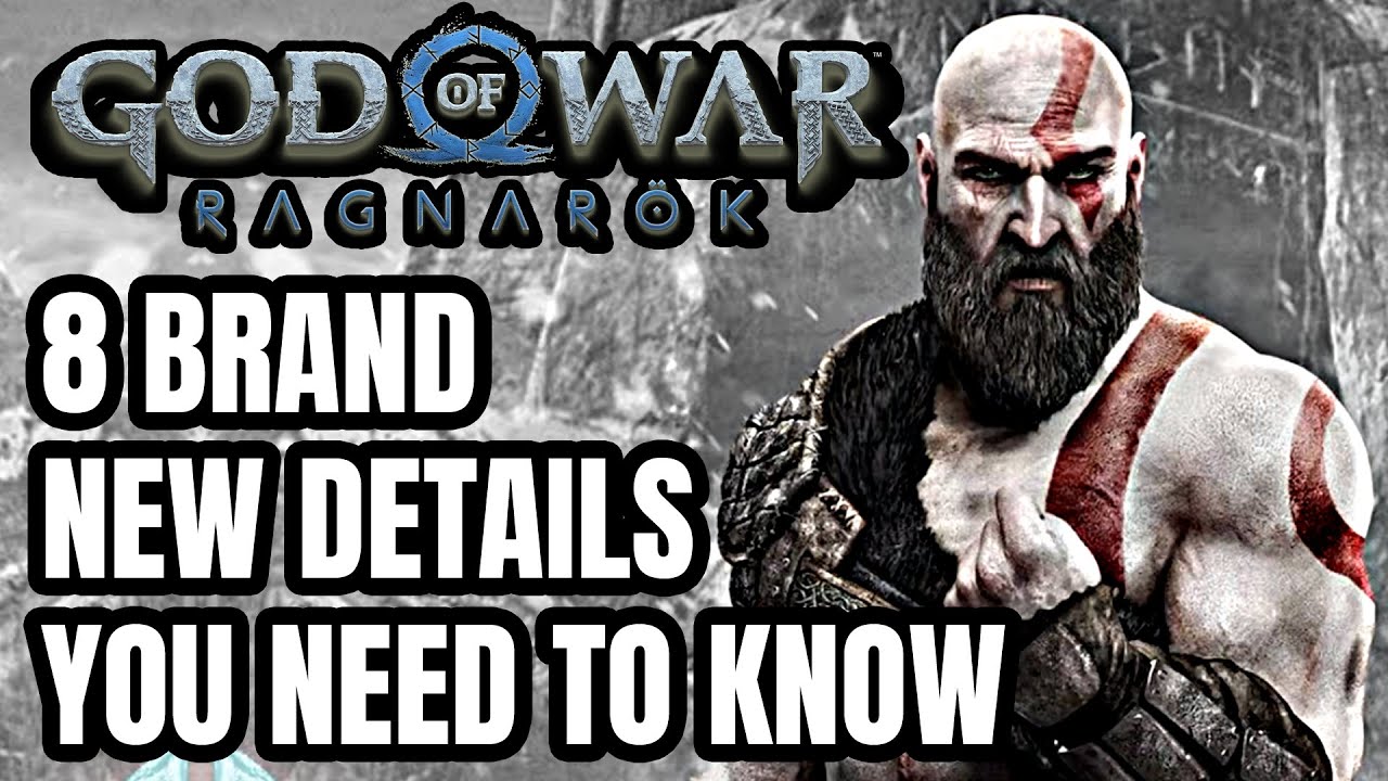 God of War Ragnarok - 8 Brand NEW Details You Need To Know [Accessibility Features]