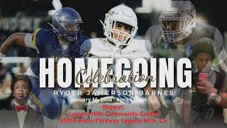 Ryder Barnes Home-going Celebration